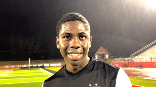 Clinton junior Brice Nunnery scored two goals to help the Arrows defeat Starkville 3-0 in the MHSAA 6A State Soccer Tournament on Tuesday, Jan. 31 at Arrow Field in Clinton, Miss.